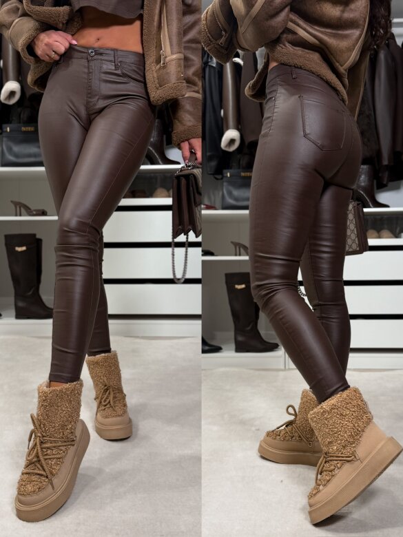 Botki Viremel ocieplane jasnobeżowe