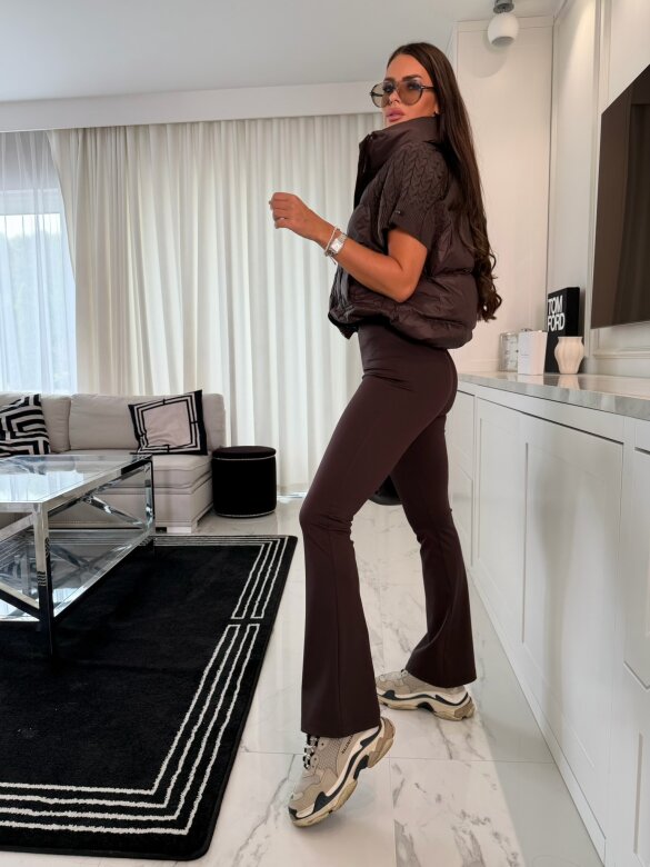 Legginsy Maratea czekoladowe 