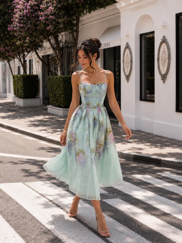 Dress Blossom II mint