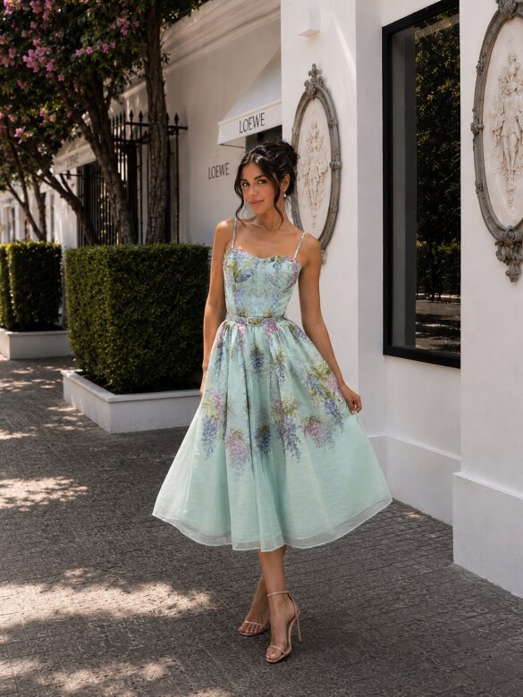 Dress Blossom II mint