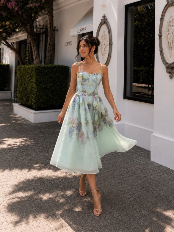 Dress Blossom II mint