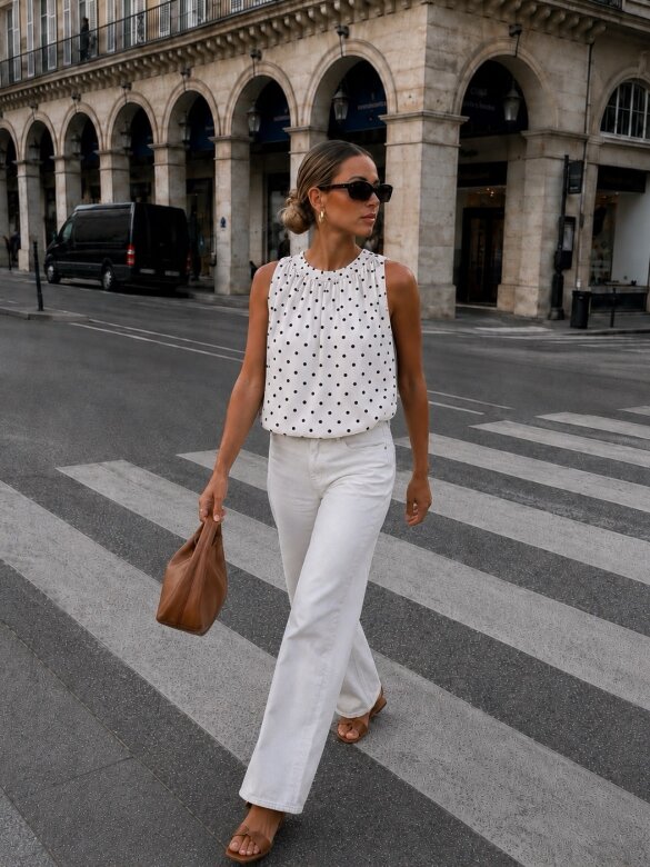 Blouse Lorvane white