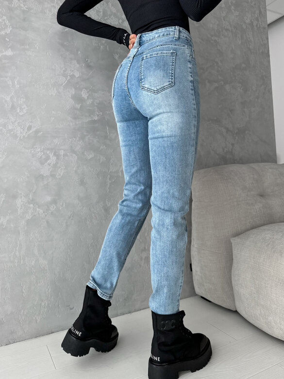 Spodnie Maurence jeans jasnoniebieskie 