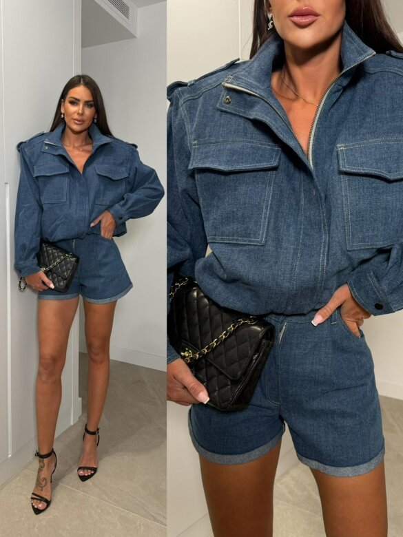 Spodenki Newton jeans ciemnoniebieskie 