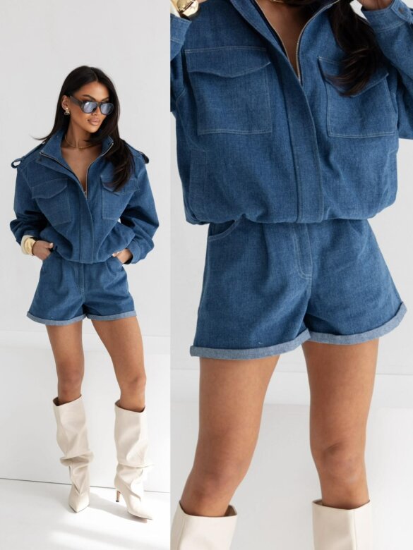 Spodenki Newton jeans ciemnoniebieskie 