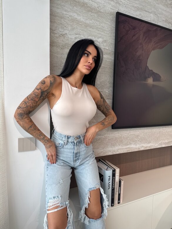 Body Skin To Skin jasnobeżowe