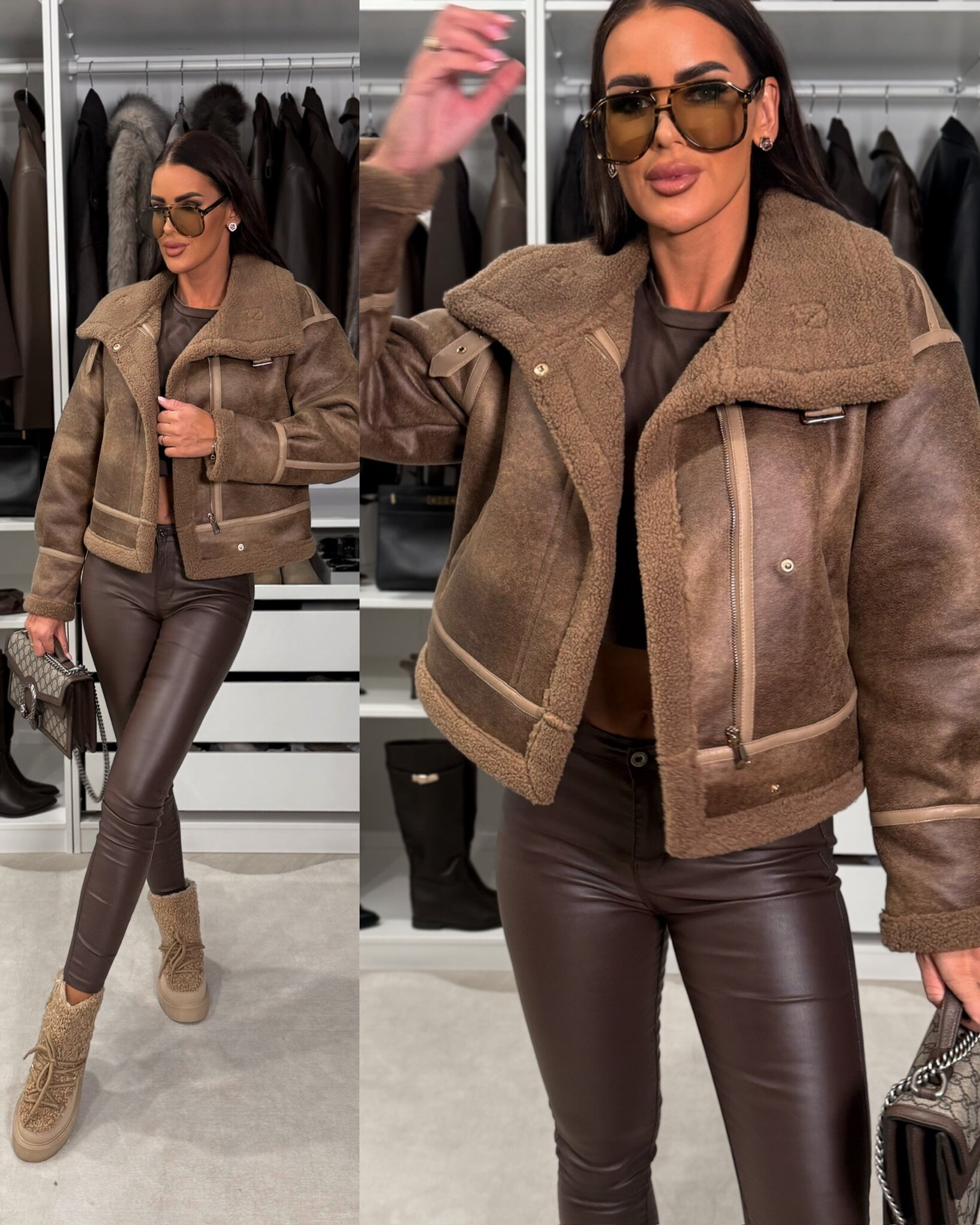 Kurtka Velle karmelowa