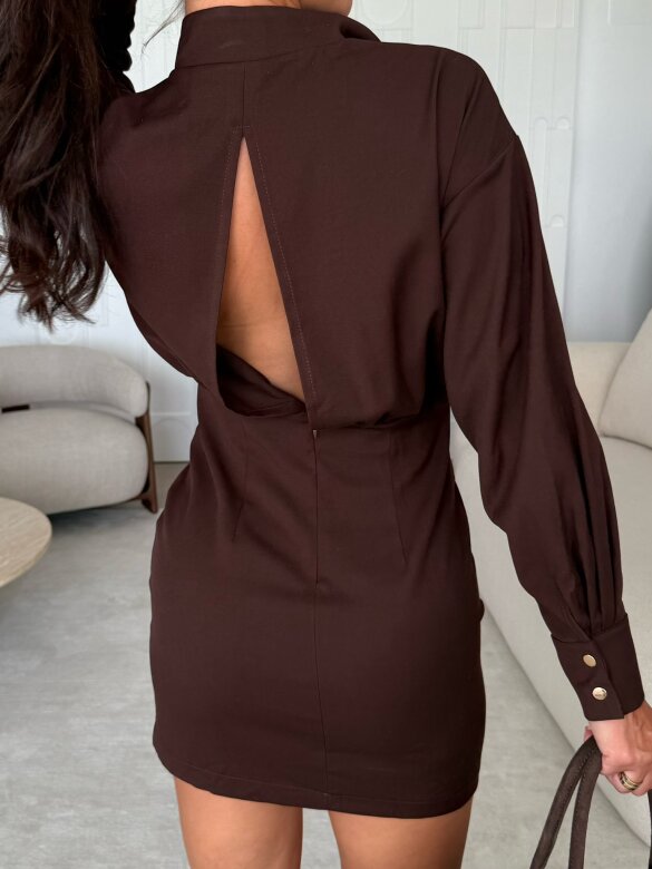 Dress Oliveira chocolate