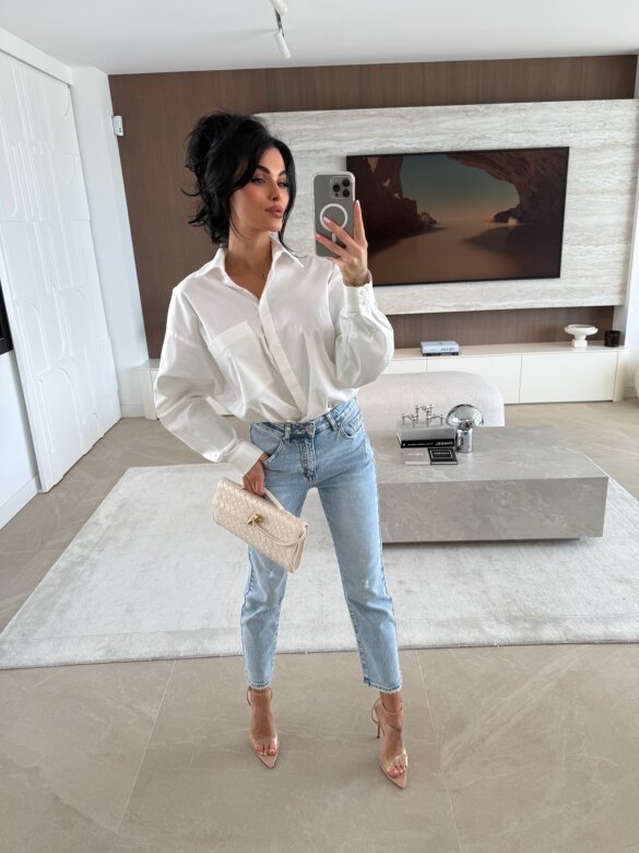 Koszula Lussio biała