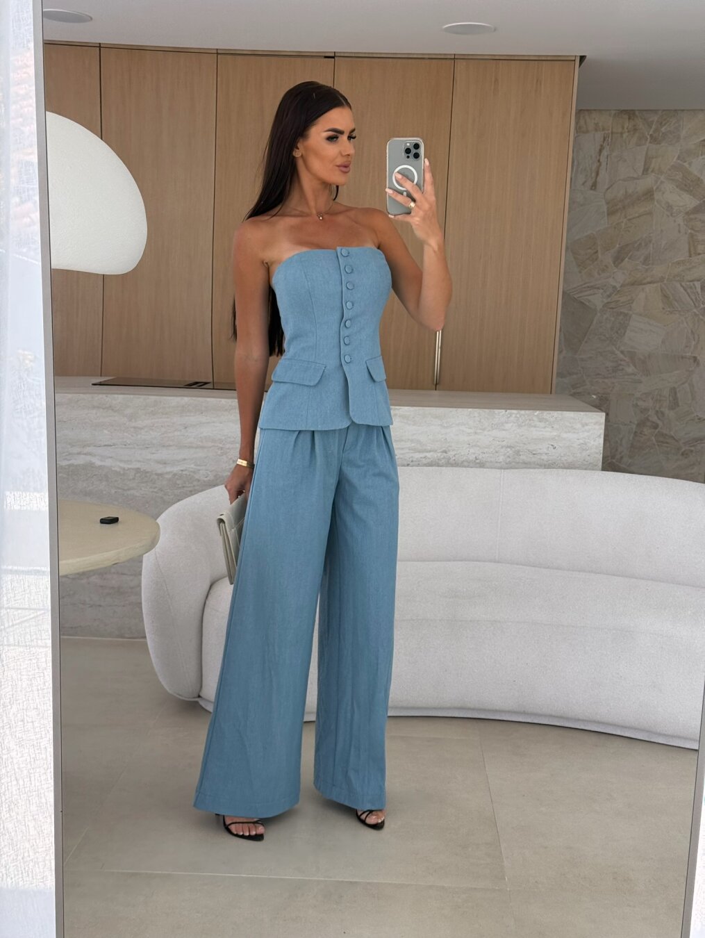 Corset Tally jeans light blue 4