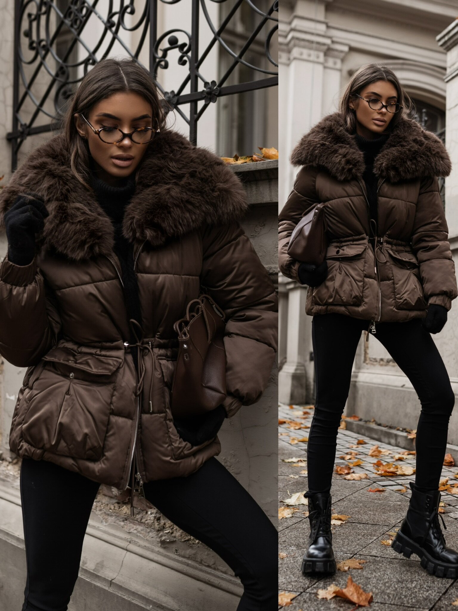 Kurtka Arvalis brązowa