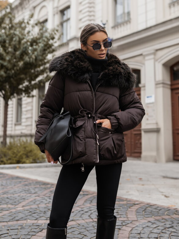 Kurtka Arvalis czekoladowa 