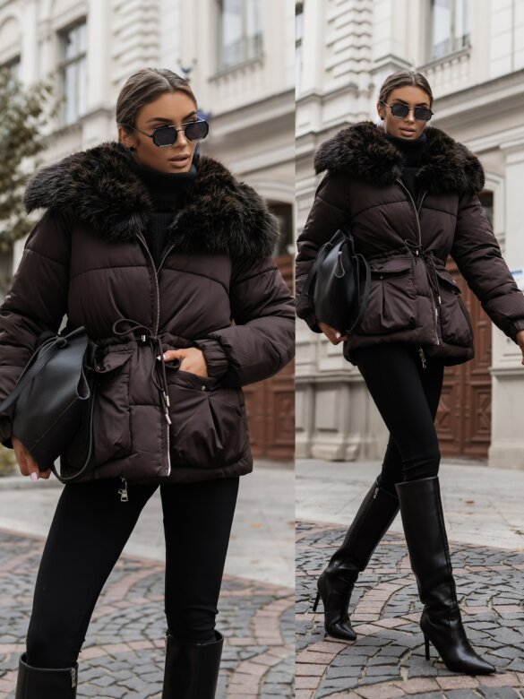 Kurtka Arvalis czekoladowa 