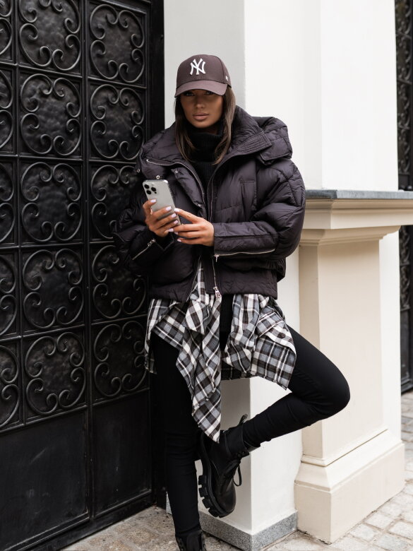 Kurtka Frostaine czekoladowa 