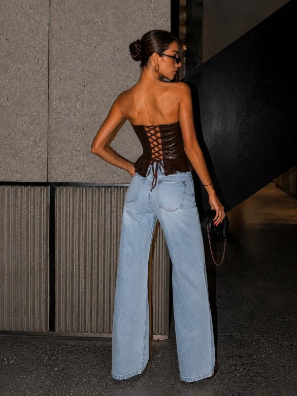 Corset Bellario czekoladowy 