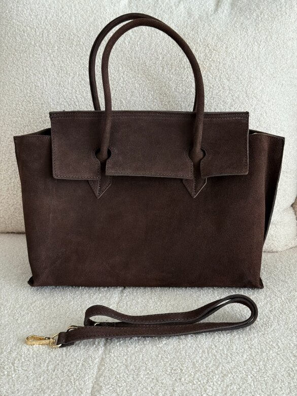 Torebka Morelli czekoladowa 