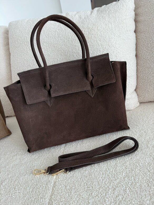 Torebka Morelli czekoladowa 