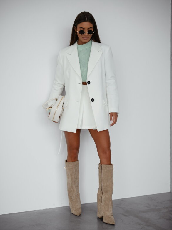 Spódniczko-szorty Flamenco białe 