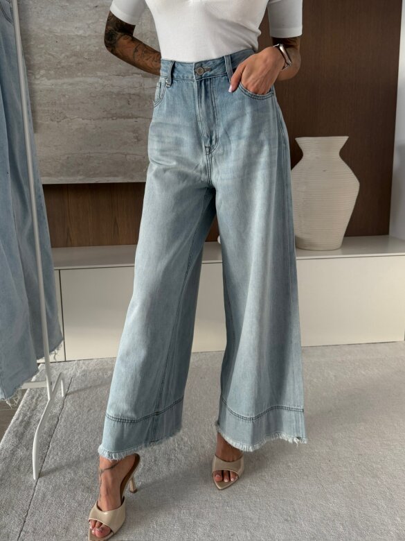 Spodnie Serenze jeans jasnoniebieskie