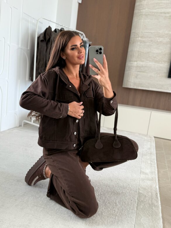 Katana Morice jeans czekoladowa