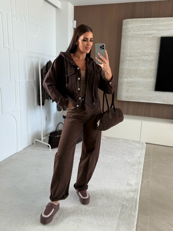 Katana Morice jeans czekoladowa