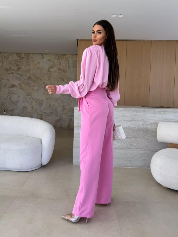 Spodnie Driss elegant różowe