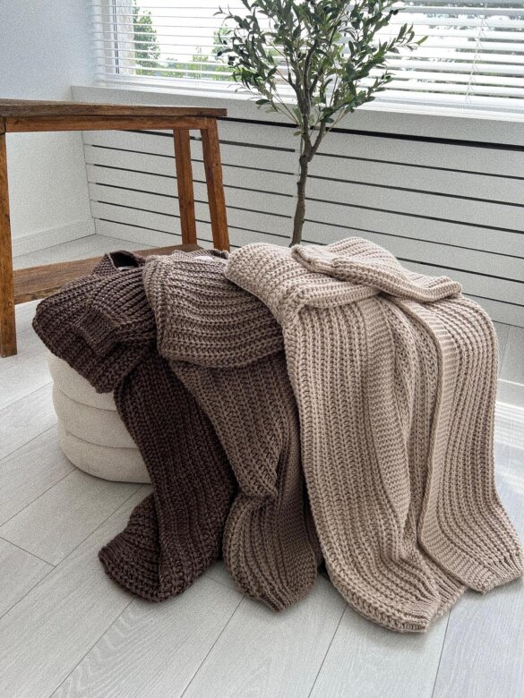 Kardigan Cozy Ember mocca