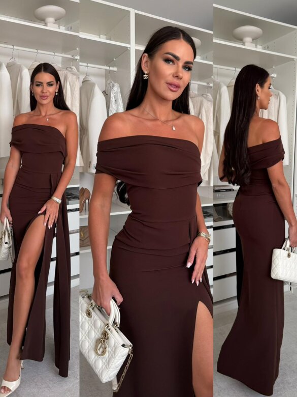 Dress Monaco Avenue chocolate