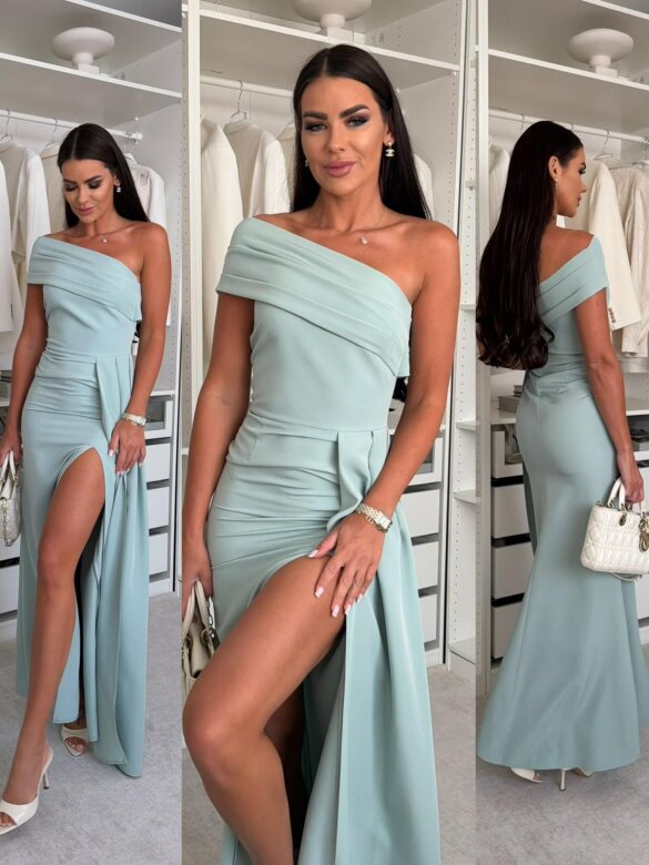 Dress Monaco Avenue matcha 