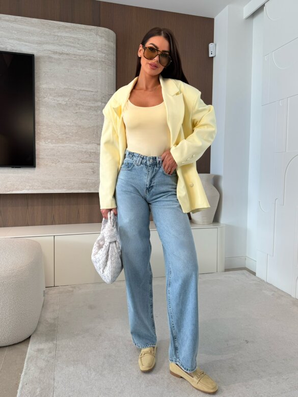 Spodnie Noressa jeans niebieskie