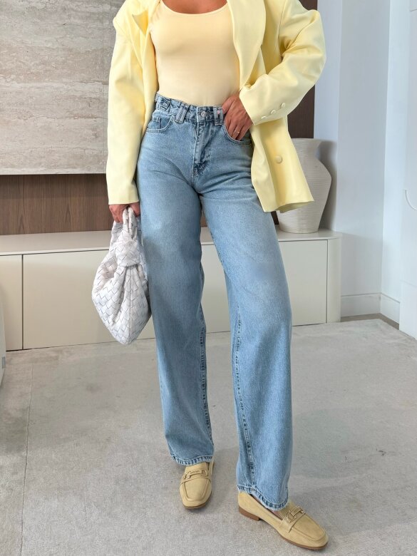 Spodnie Noressa jeans niebieskie