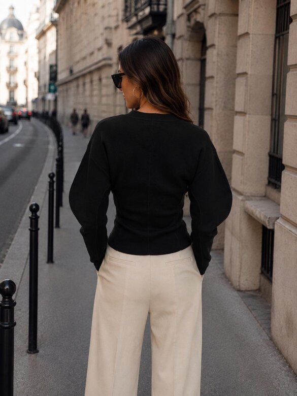 Sweter Carlotto czarny 