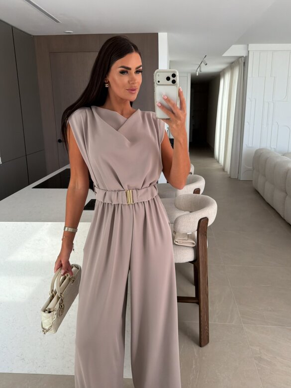 Jumpsuit Tresse II light beige
