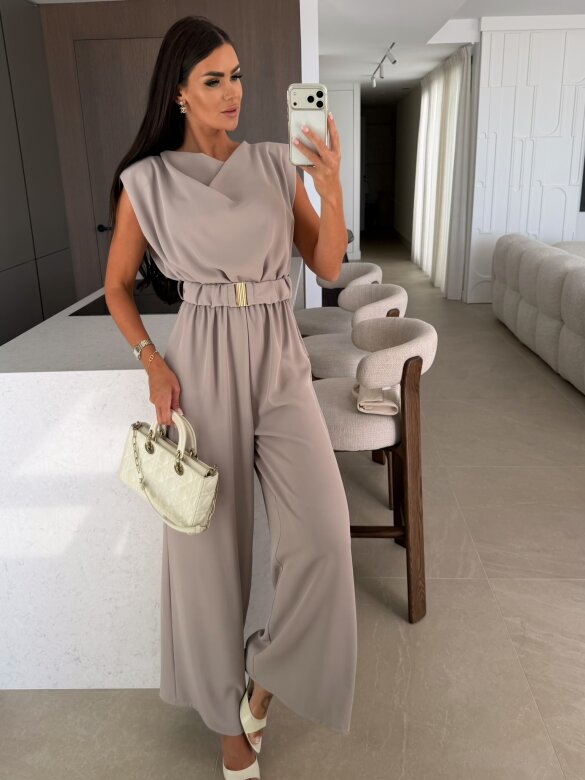 Jumpsuit Tresse II light beige