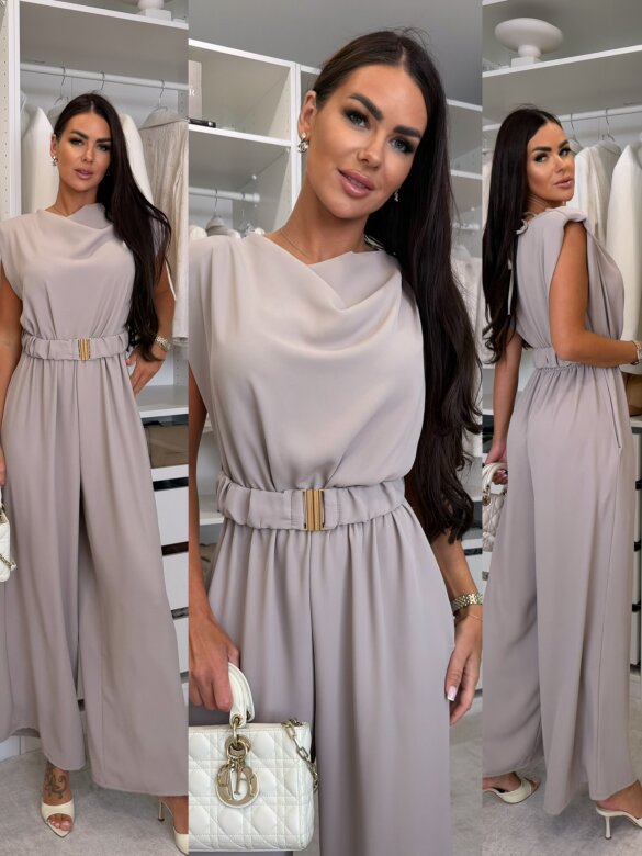 Jumpsuit Tresse II light beige
