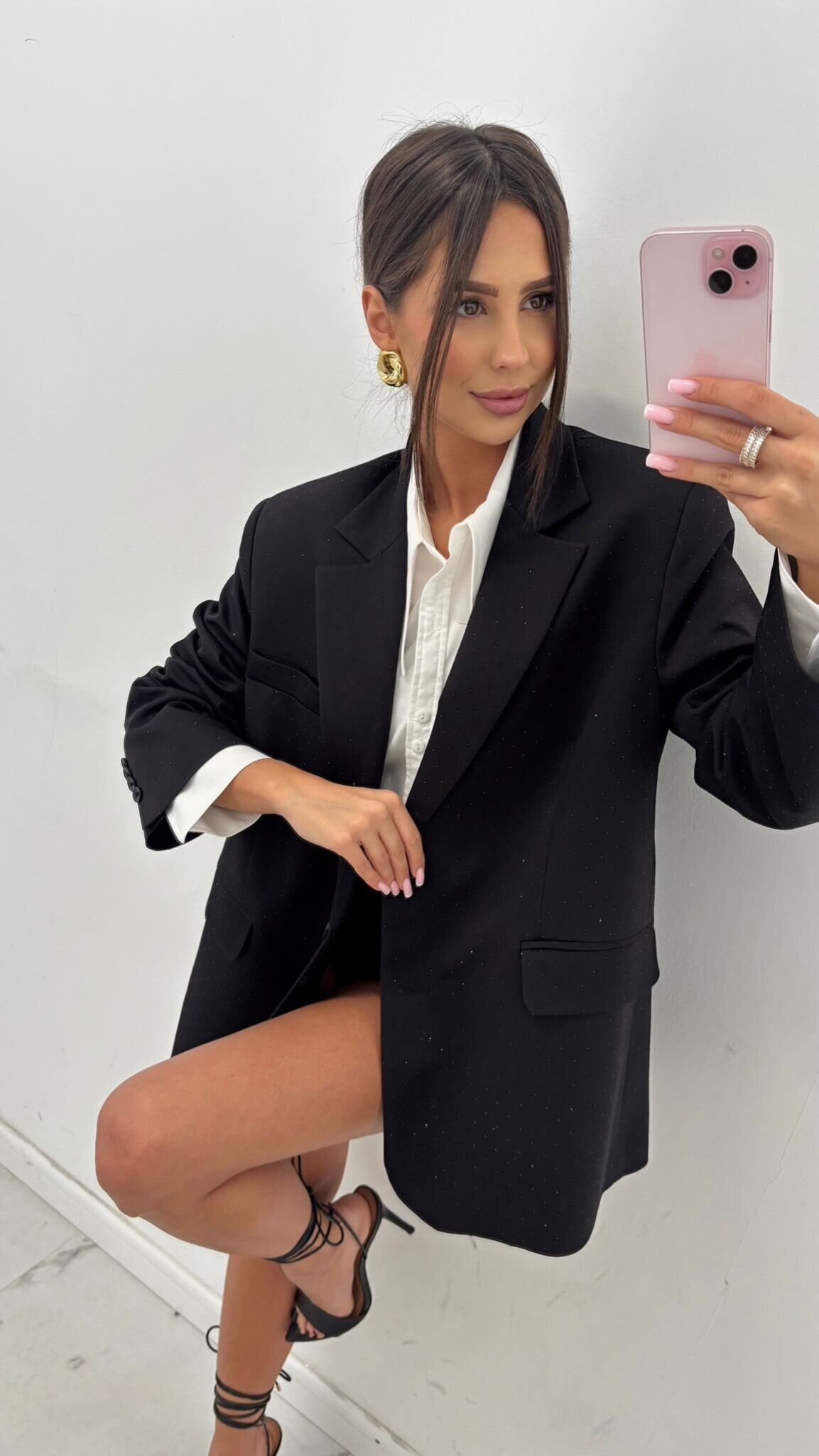 Marynarka Madii czarna 