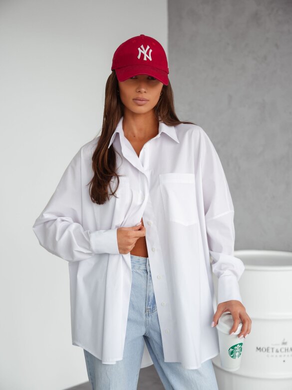 Koszula Laurie II oversize biała