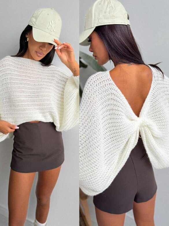 Sweter Sun Springs ecru 