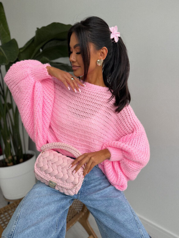 Sweter Sun Springs różowy 