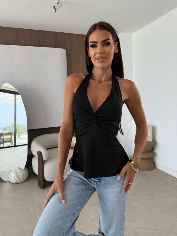 Top Vanesse czarny 