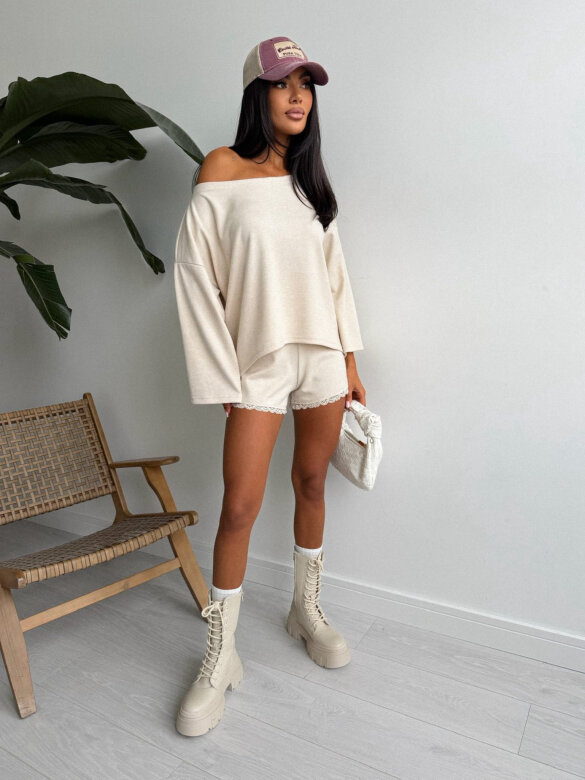 Komplet 2w1 Janni beżowy