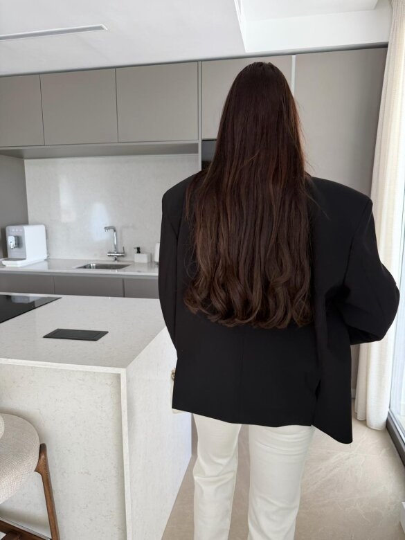 Blazer Urban Elegance oversize black