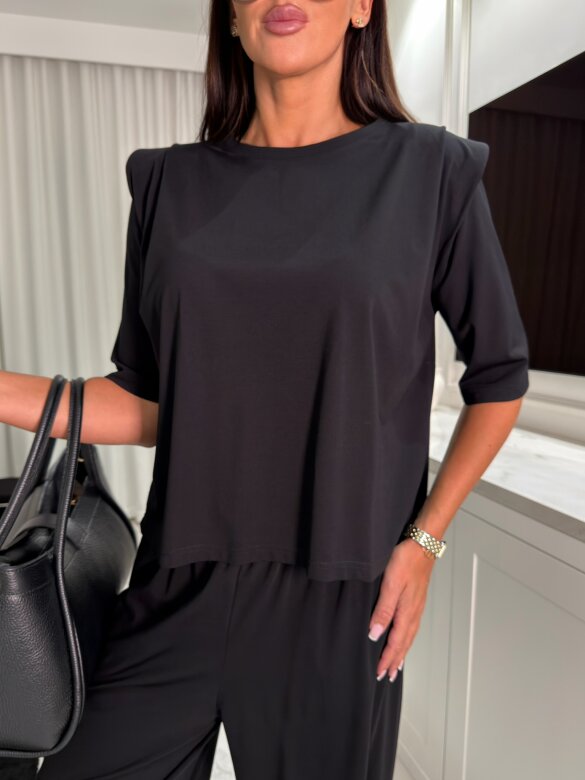 Set 2in1 Montare with viscose black