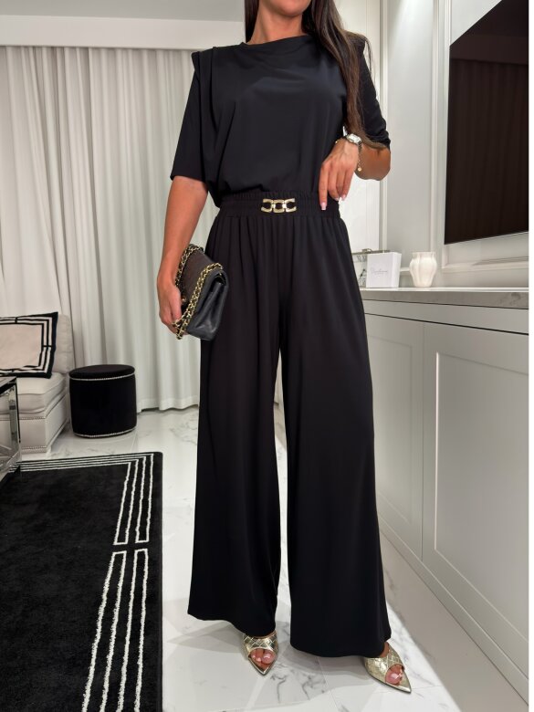 Set 2in1 Montare with viscose black