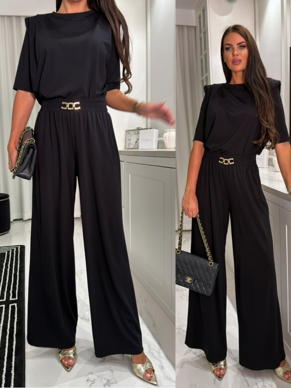 Set 2in1 Montare with viscose black