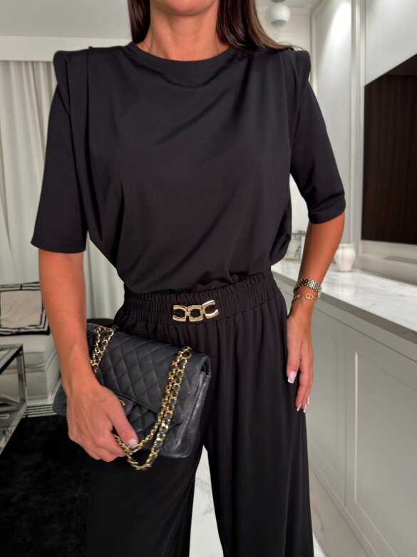 Set 2in1 Montare with viscose black