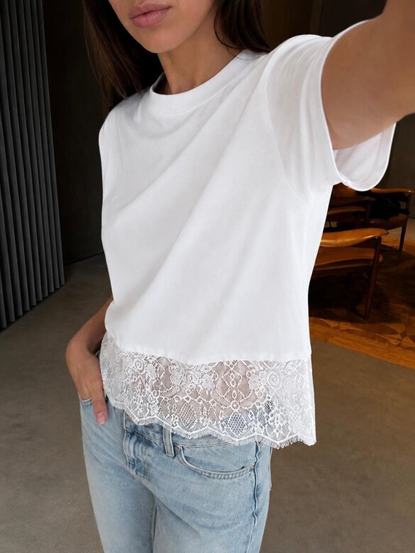 T-shirt Adriano cotton white