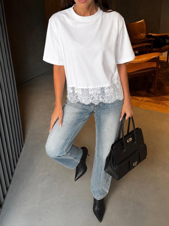 T-shirt Adriano cotton white