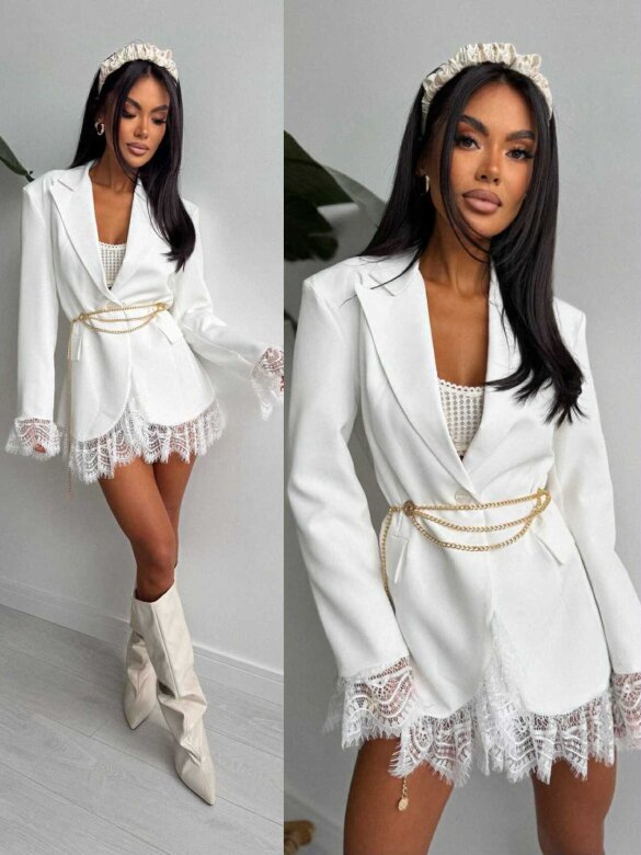 Marynarka Nevisa biała 