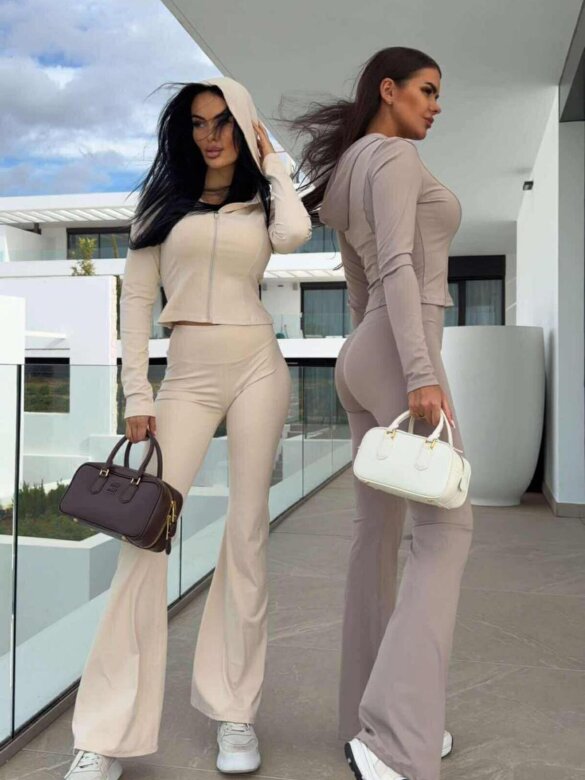 Komplet 2w1 Noctis jasnobeżowy